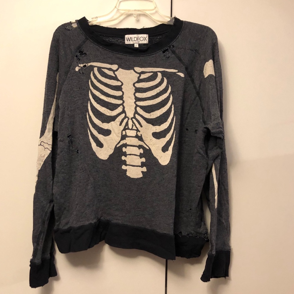 Wildfox Skeleton Sweater